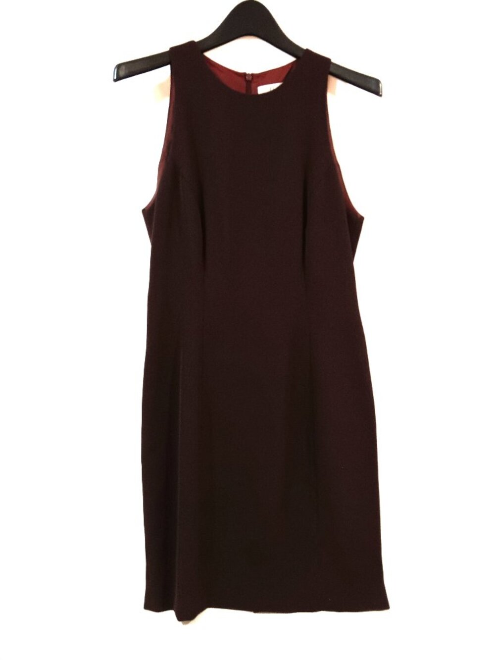 Regine Midi Dress Size 10 Vintage Women Slip Dress Brown Color Sleeveless